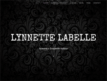 Tablet Screenshot of lynnettelabelle.com
